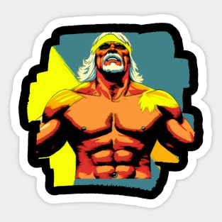 Hogan. Savage. Andre. Sticker